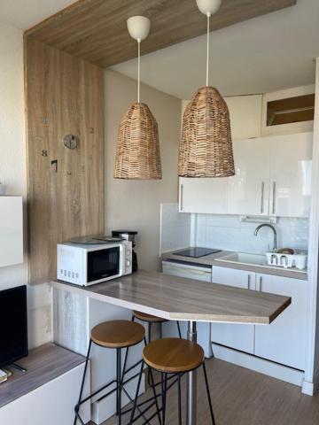 Studio Cabine Vue Mer Et Port Carnon-Plage Exterior foto